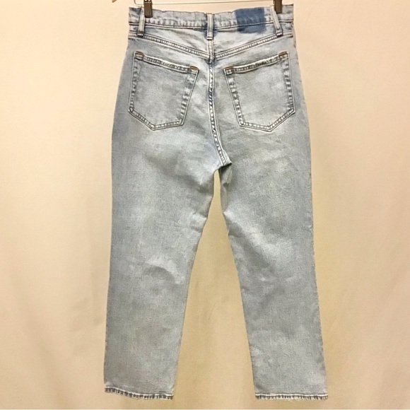 Abercrombie 6 (28) Ankle Straight Ultra High Rise Curve Love Jeans Women - Picture 6 of 11